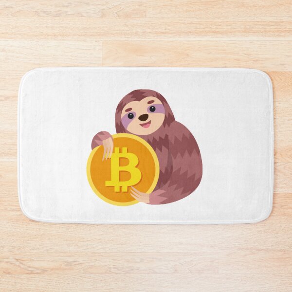 Item preview, sloths with Bitcoin  designed and sold by zanbo.