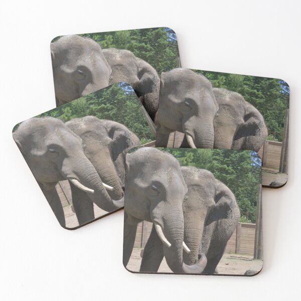 Item preview, Asian Elephants - Beco and Phoebe designed and sold by akdcash.