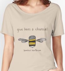 Give bees a chance! Women's Relaxed Fit T-Shirt