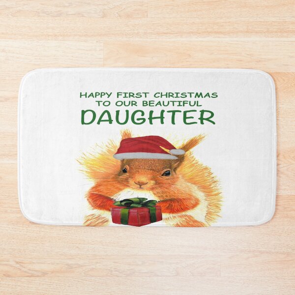 Item preview, HAPPY FIRST CHRISTMAS TO OUR BEAUTIFUL DAUGHTER designed and sold by IslesArt.