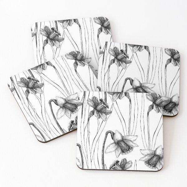 Item preview, Narcissus Flower Floral Pattern designed and sold by findot.