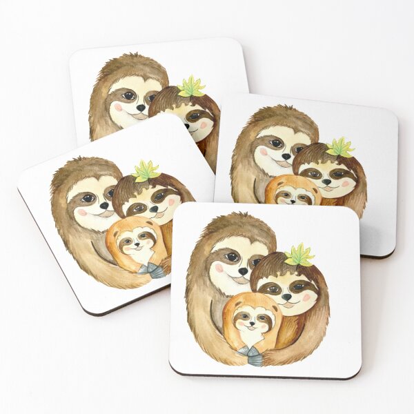Item preview, sloths art designed and sold by zanbo.