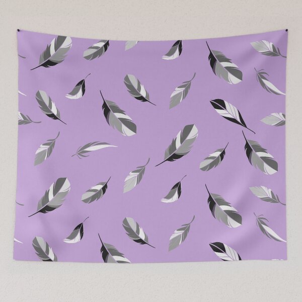 Item preview, Feathers in Lavender and Steel designed and sold by michaelpopov.