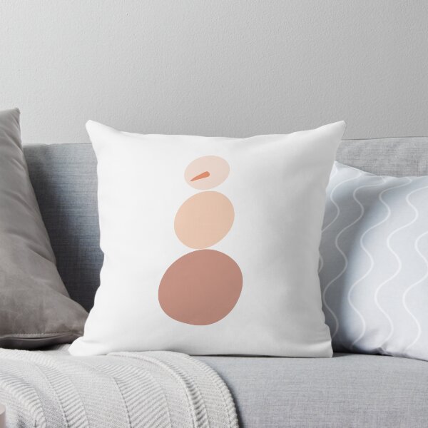 Item preview, Winter Snowman Design, Christmas Pale Snowman, Minimalistic design designed and sold by Polokat.