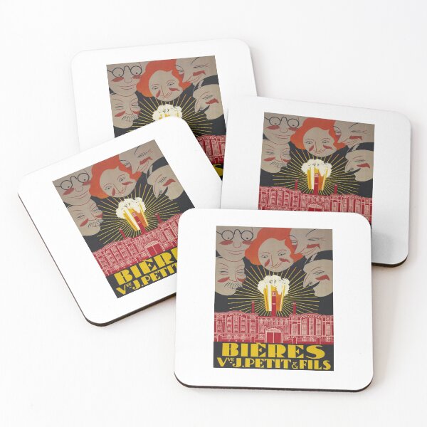 Item preview, retro iconic Bieres designed and sold by CorasPosters.
