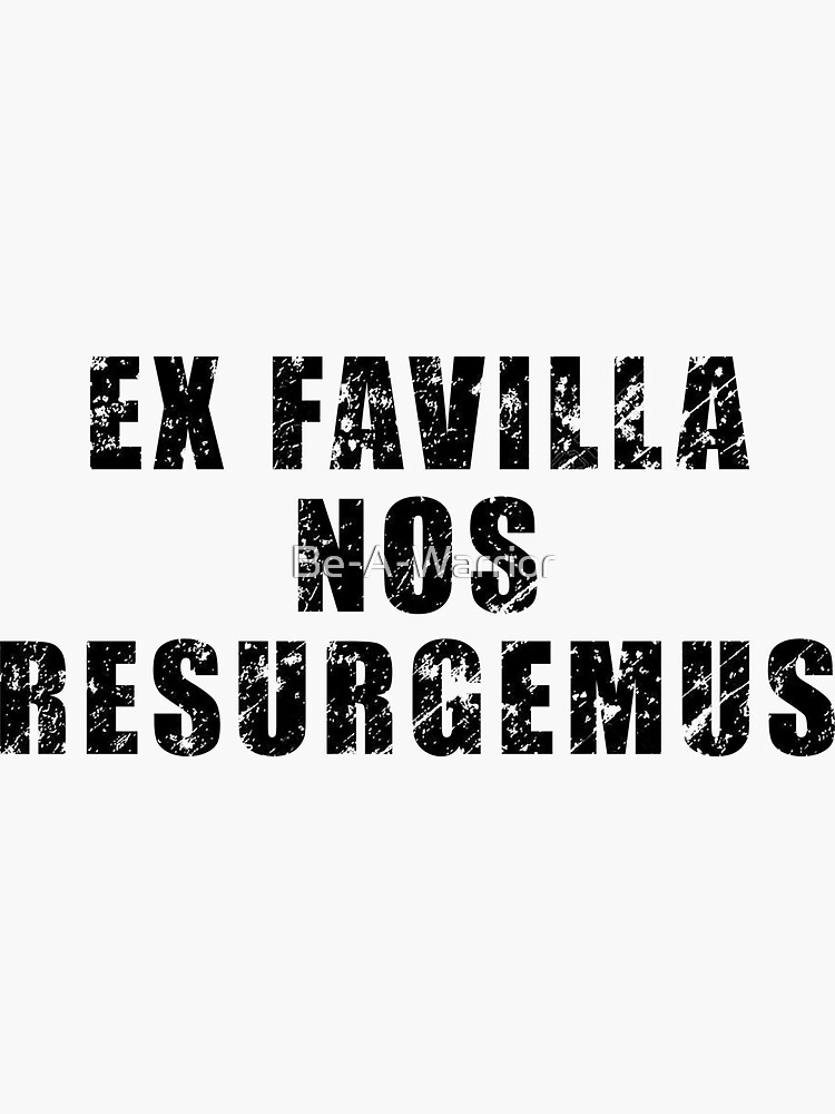 "Ex Favilla Nos Resurgemus Latin phrase meaning "From The Ashes We