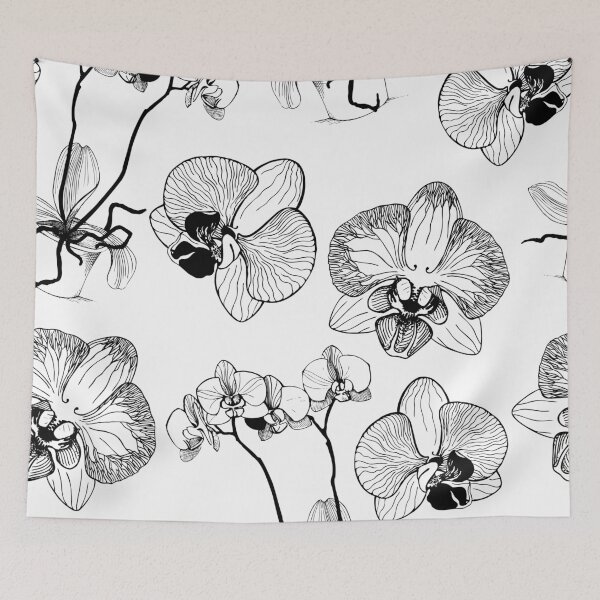 Item preview, Orchid Floral Pattern designed and sold by findot.