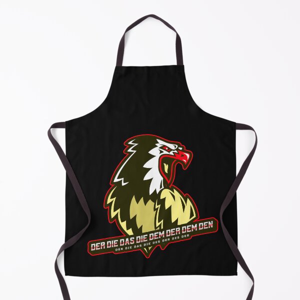 Item preview, German Articles Der Die Das Grammar Funny Aggressive Eagle designed and sold by Time4German.