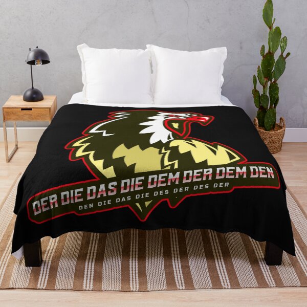 Item preview, German Articles Der Die Das Grammar Funny Aggressive Eagle designed and sold by Time4German.