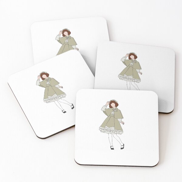 Item preview, Lolita girl in brown designed and sold by The Hijabi Artist.