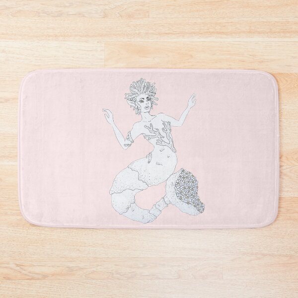 Item preview, Inked Coral Mermaid designed and sold by AvalonUnmuzzled.