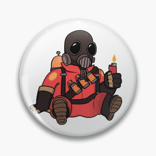 Item preview, Pyro TF2 Sticker  designed and sold by Quazies.