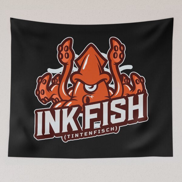 Item preview, German Funny Animal Literal Translation Squid Ink Fish Tintenfisch designed and sold by Time4German.