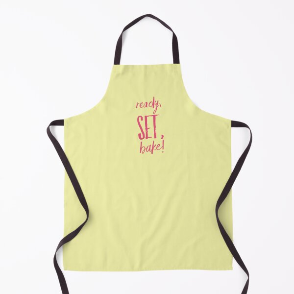 Item preview, Ready set bake! Great British Bake off / Great British Baking Show (yellow) designed and sold by Attenborough_Fan.