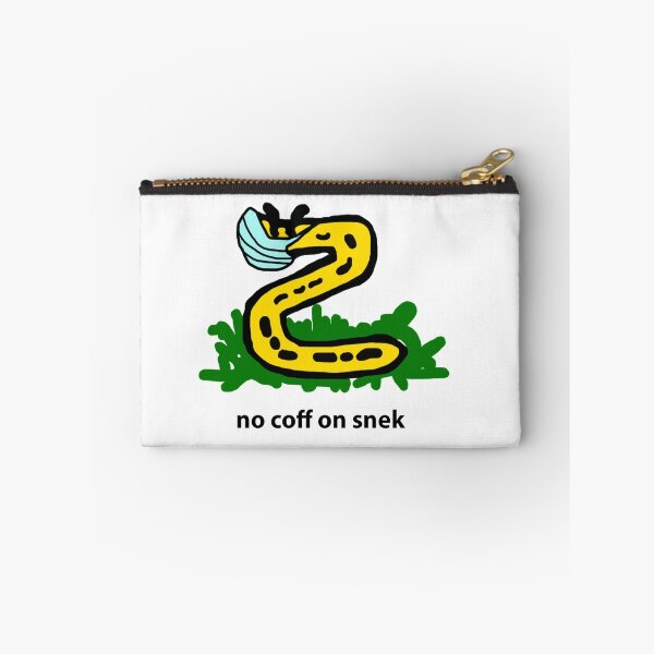 Item preview, no coff on snek No Cough on Snake Gadsden Flag Don't Tread on Me designed and sold by candiceyacono.