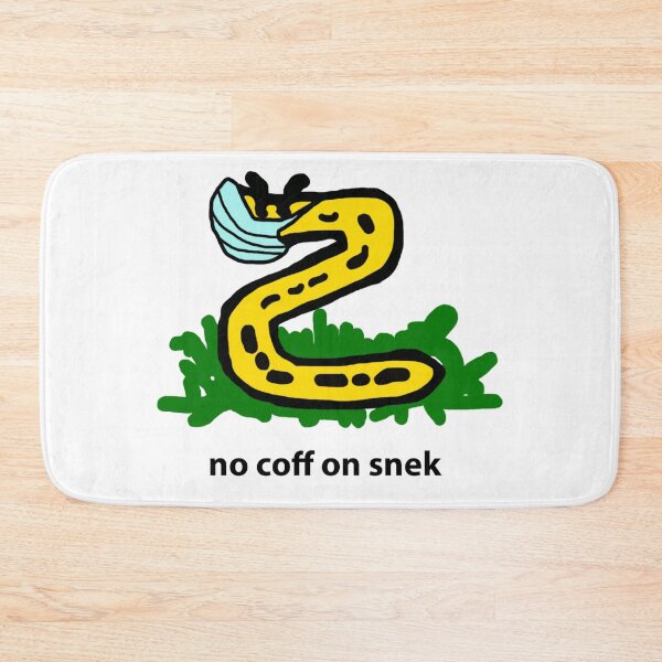 Item preview, no coff on snek No Cough on Snake Gadsden Flag Don't Tread on Me designed and sold by candiceyacono.