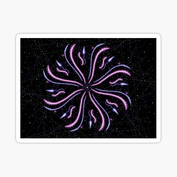 Mandala star Sticker