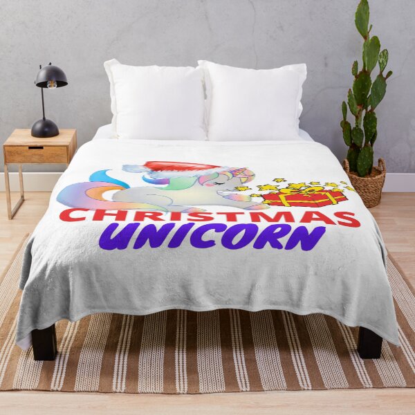 Item preview, CHRISTMAS UNICORN T SHIRT CHRISTMAS GIFTS XMAS BOX MAGIC RAINBOW designed and sold by OliDesigns.