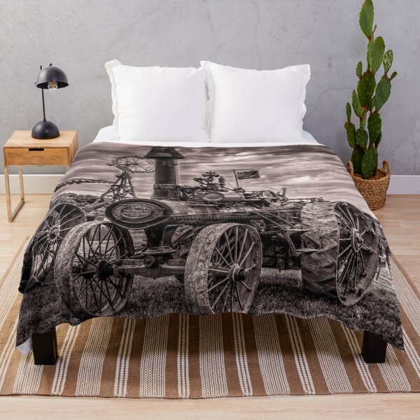 Item preview, Russell Steam Traction Engine Toned designed and sold by Shelly Gunderson.