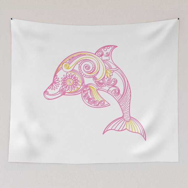 Item preview, Dainty Dolphin designed and sold by Elle  Hazlett.
