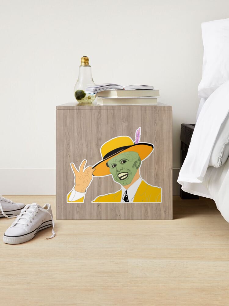 The Mask (Jim Carrey) Sticker for Sale by xsparemex