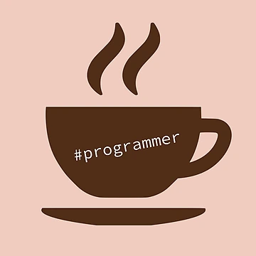 Artwork thumbnail, Hashtag Programmer, Coffee, Software Engineer, Computer Science, Web, WWW, Programming Humor by Max-Wear