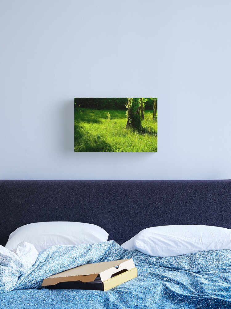 Thumbnail 2 of 3, Canvas Print, Sunny Glade designed and sold by Mallorn.