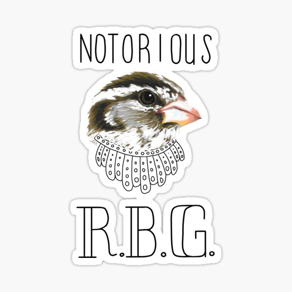 Item preview, Notorious RBG designed and sold by LauraWolfArtist.
