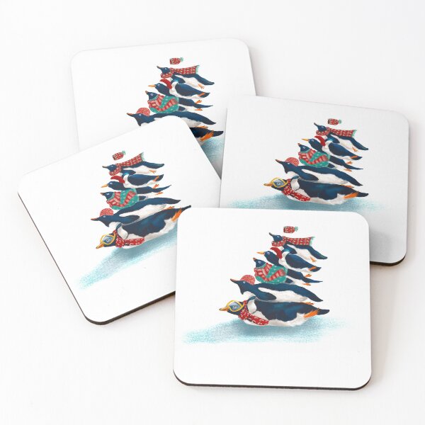 Item preview, Penguin Sledding designed and sold by RainbowStudio.
