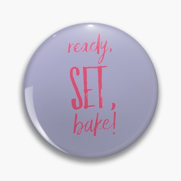 Item preview, Ready set bake! Great British Bake off / Great British Baking Show (Pale lilac) designed and sold by Attenborough_Fan.