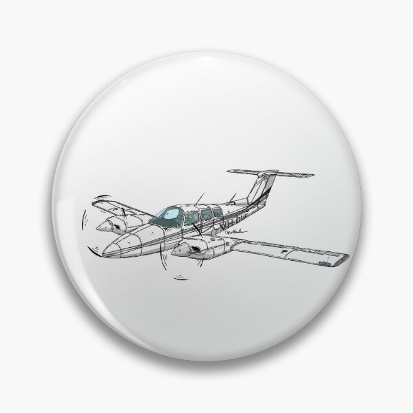 Item preview, Beechcraft Duchess VH-DVF designed and sold by Michael Garber.