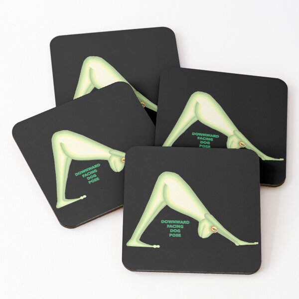 Item preview, Frog doing Downward Dog Pose in Yoga designed and sold by janraydesigns.