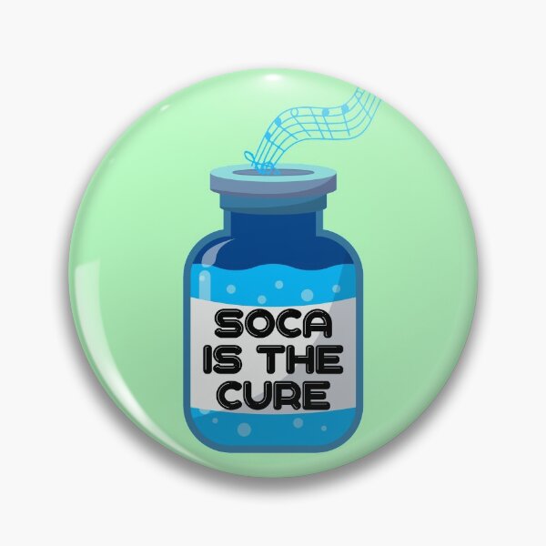 Aperçu de l'œuvre Soca Is The Cure 2021 T-shirts Soca et plus créée et vendue par ravishdesigns.