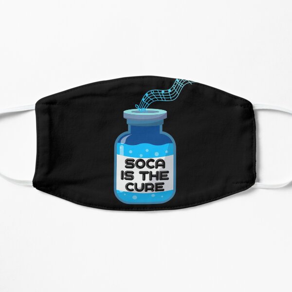 Soca Is The Cure 2021 Soca T-shirts and More Flat Mask