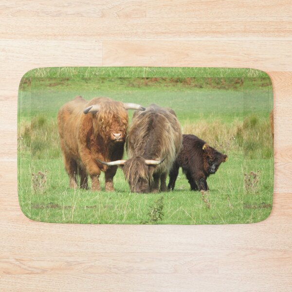 Item preview, Highland Cow Family designed and sold by LearsInteriors.