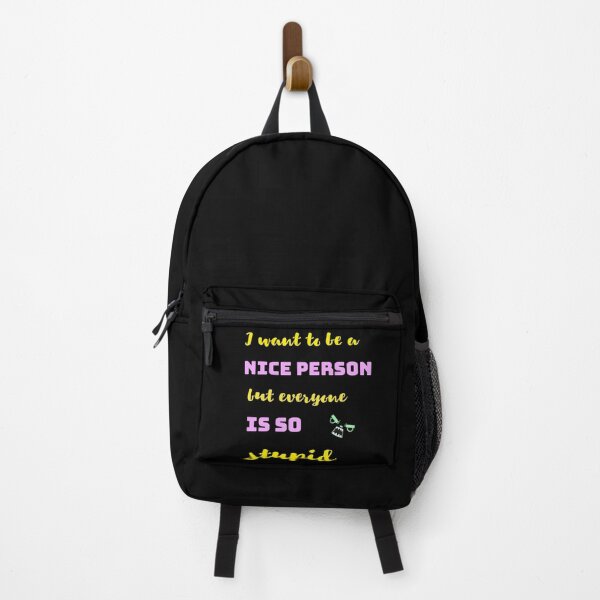 Item preview, I'd like to be a nice person, but they're all so stupid. designed and sold by Bodino.