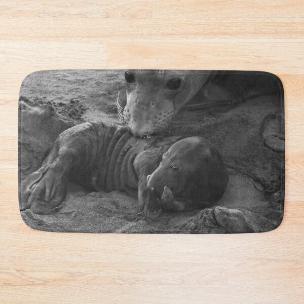 Item preview, Mother And Baby Elephant Seal designed and sold by CarolM.