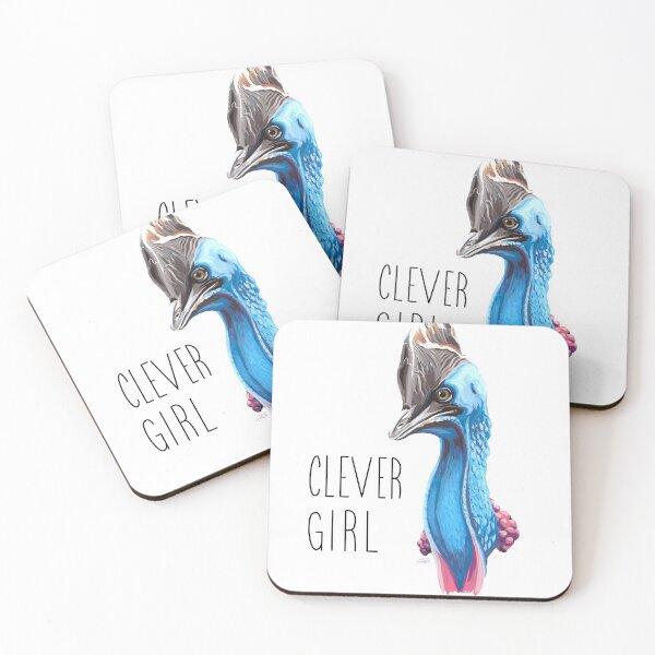 Item preview, Clever Girl (Cassowary) designed and sold by LauraWolfArtist.