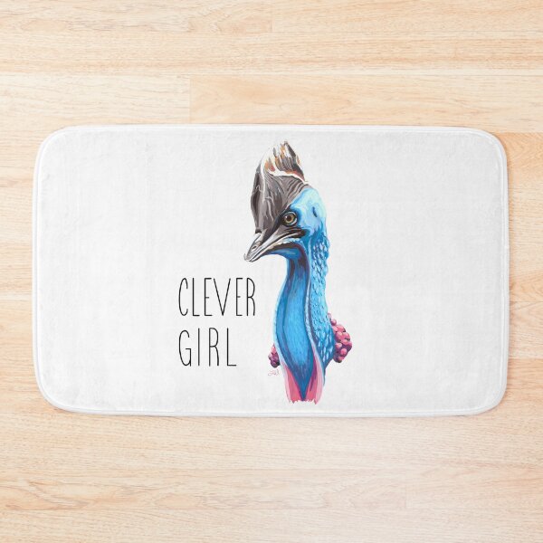 Item preview, Clever Girl (Cassowary) designed and sold by LauraWolfArtist.