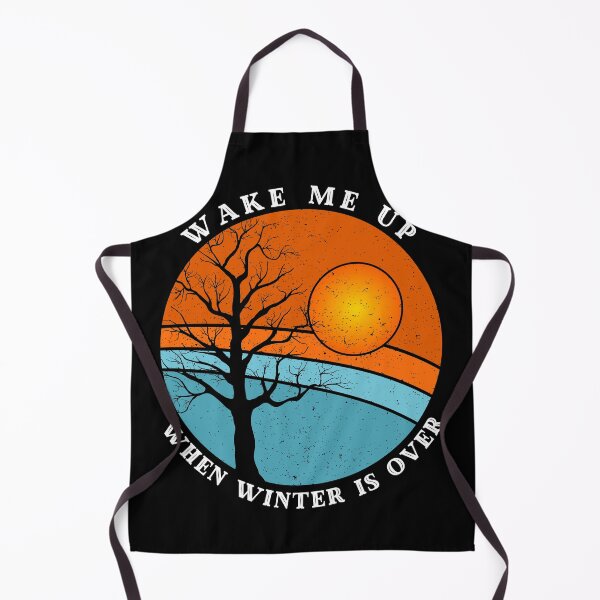Item preview, Wake me up when winter is over vintage retro designed and sold by TrendingTees4u.