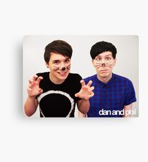 Lienzo Dan y Phil / danisnotonfire y AmazingPhil