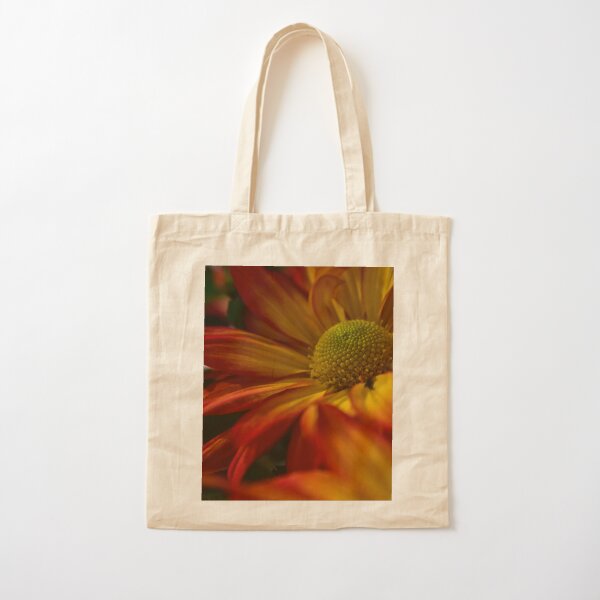 Daisy at Sunset Cotton Tote Bag