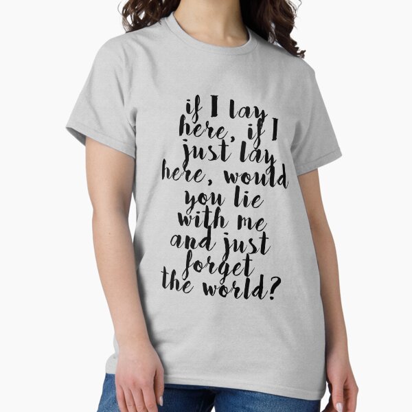 Item preview, If I lay here designed and sold by madamemorgane.