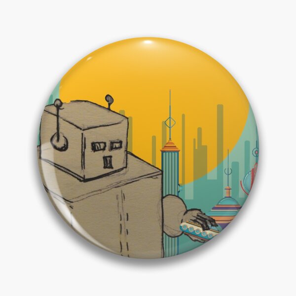 Aperçu de l'œuvre Un petit robot détruit la ville créée et vendue par m8qlaff.