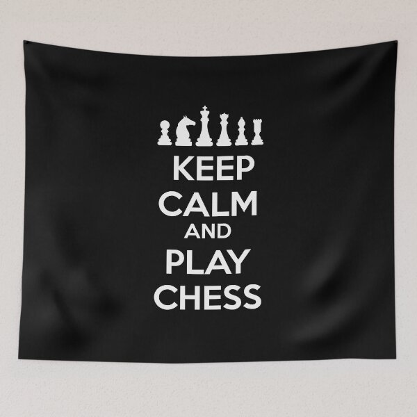 Item preview, Keep Calm and Play Chess designed and sold by Avgeek21.
