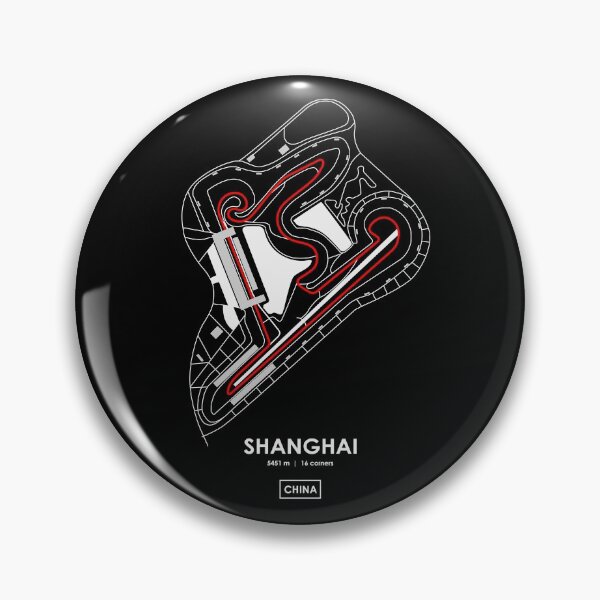 Item preview, SHANGHAI - CHINA TRACK MAP 2.0 RED designed and sold by andreanastasio.