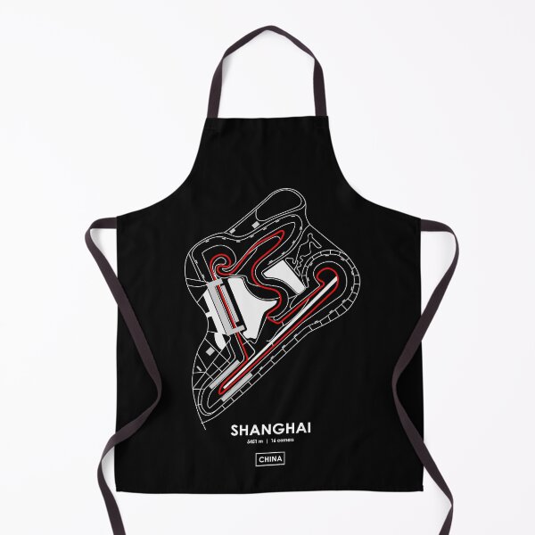 Item preview, SHANGHAI - CHINA TRACK MAP 2.0 RED designed and sold by andreanastasio.