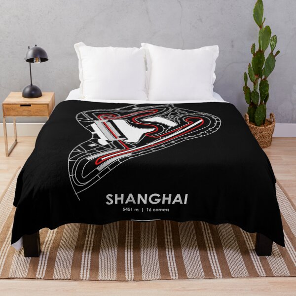 Item preview, SHANGHAI - CHINA TRACK MAP 2.0 RED designed and sold by andreanastasio.