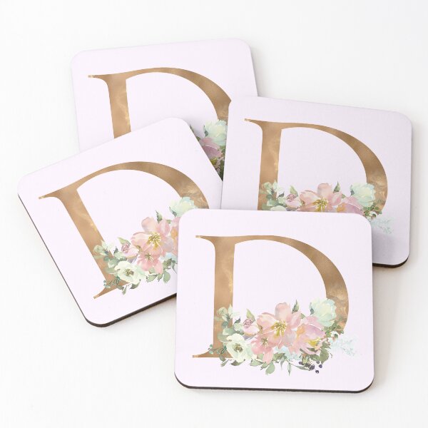 Item preview, Letter D Monogram designed and sold by WisdomInspired.