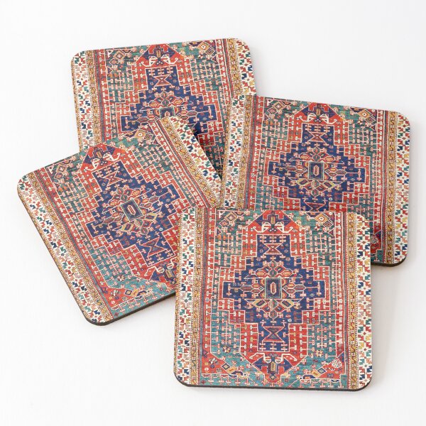 Item preview, Canakkale Northwest Anatolian Dardanelles Rug Print designed and sold by Vicky Brago-Mitchell®.